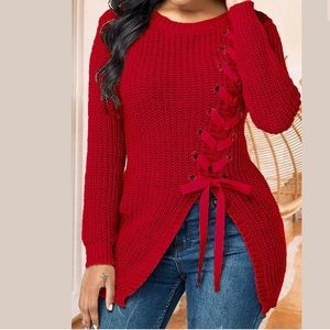 Brand New L/S Knitted Design Sweater Junior Sizes